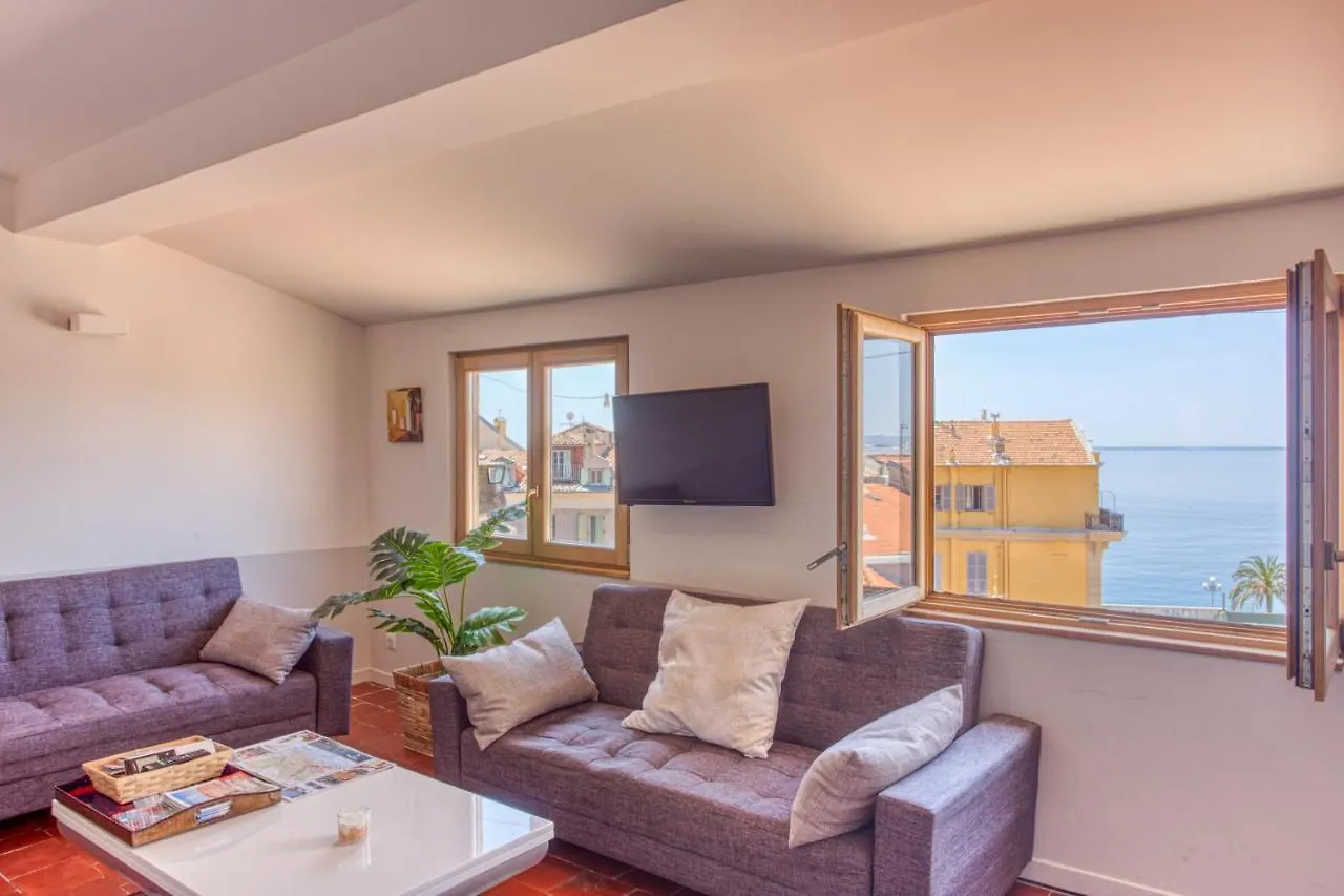 LE GILLY 6 - F3 EXCEPTIONNEL, VUE MER, MODERNE, CLIMATISATION, Vieux-Nice Nice