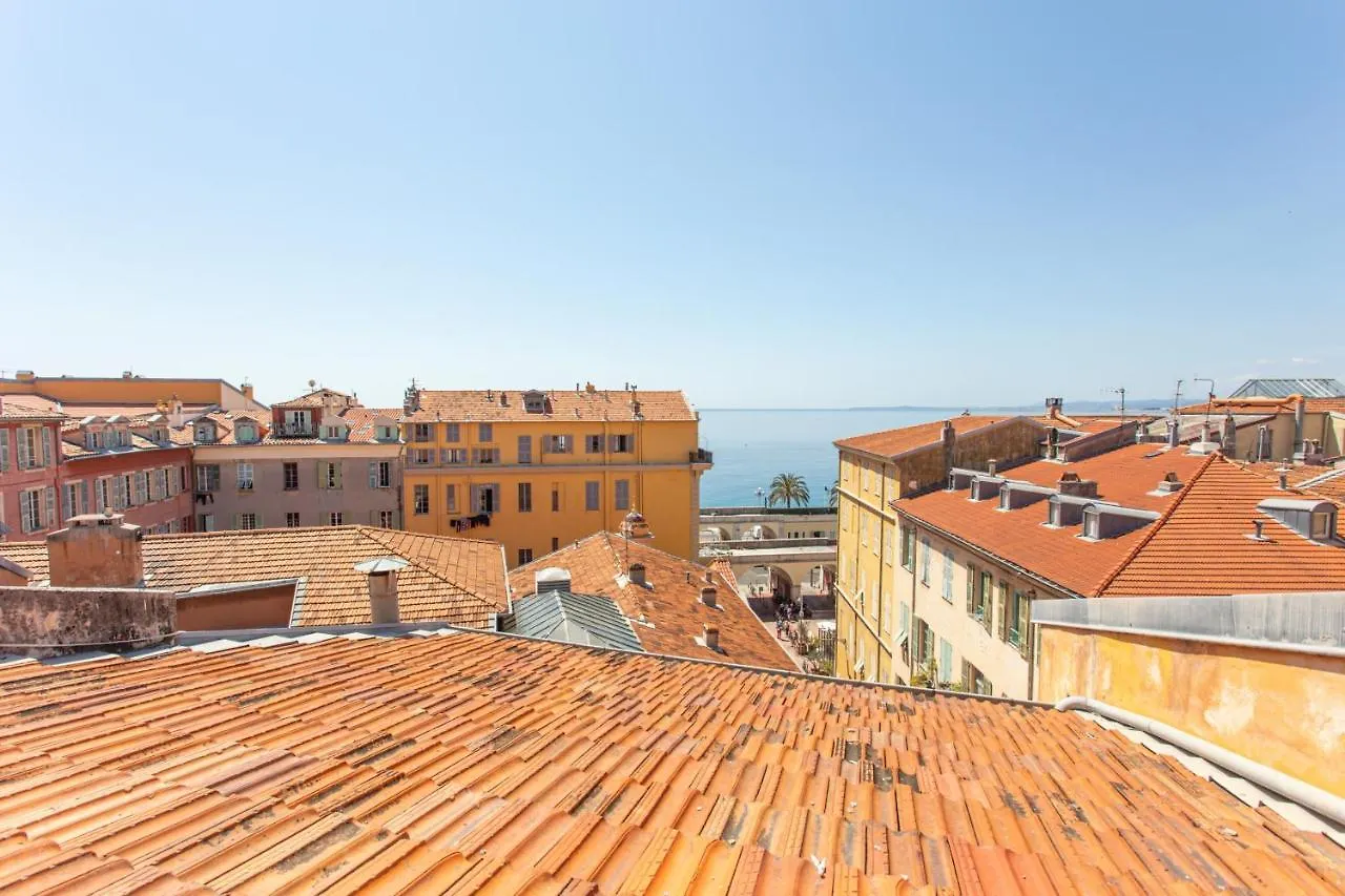 LE GILLY 6 - F3 EXCEPTIONNEL, VUE MER, MODERNE, CLIMATISATION, Vieux-Nice
